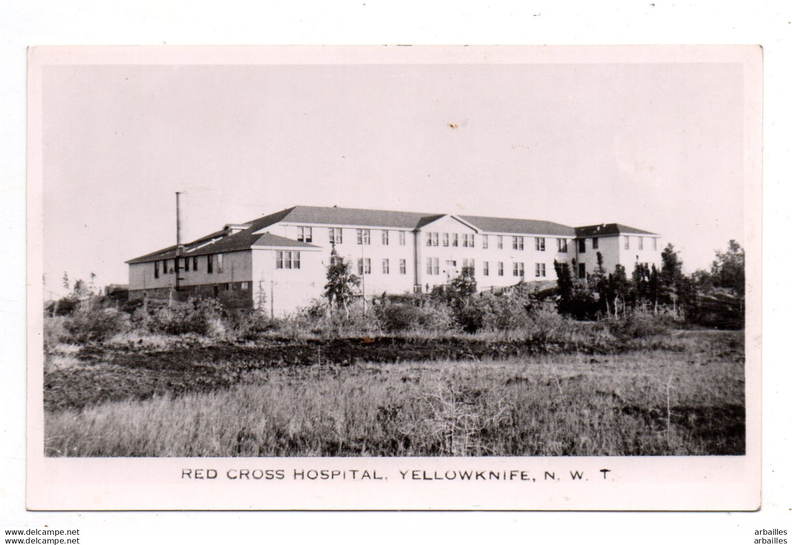 Yellowknife. Red Cross Hospital. - Yellowknife