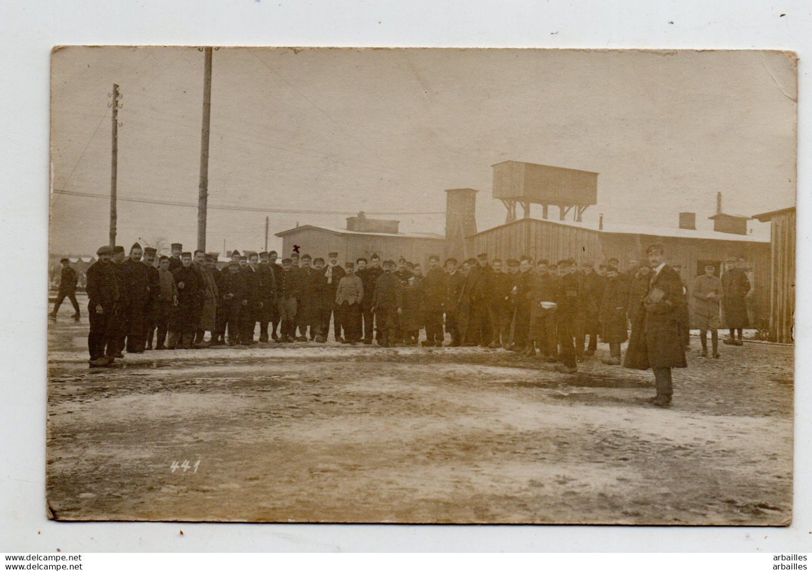 Soltau. Lager. Krijgsgevangenkamp. Hannover. - Soltau