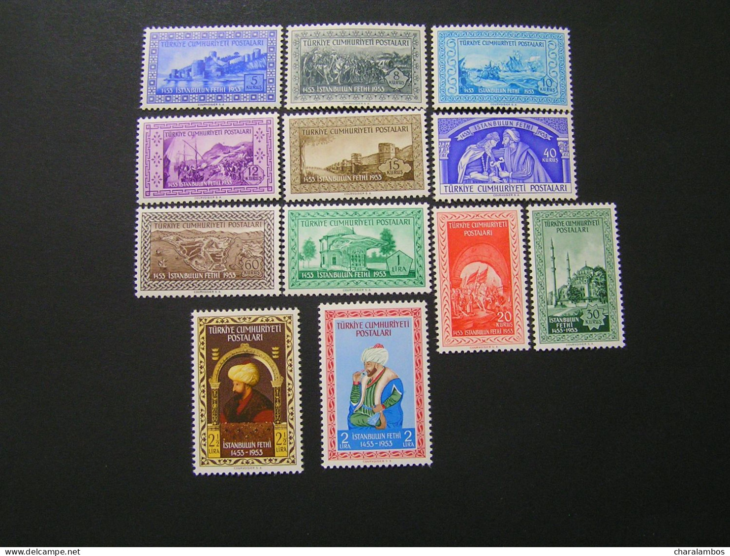 TURKEY 1953  Set  MNH - Unused Stamps