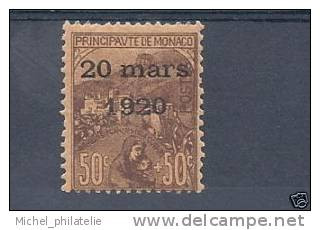 Monaco - YT N° 41 * - Neuf Avec Charnière - Unused Stamps