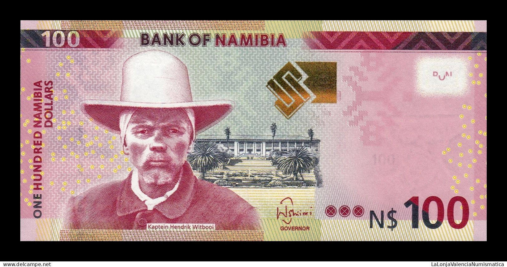 Namibia 100 Dollars 2018 Pick 14b Sc Unc - Namibia