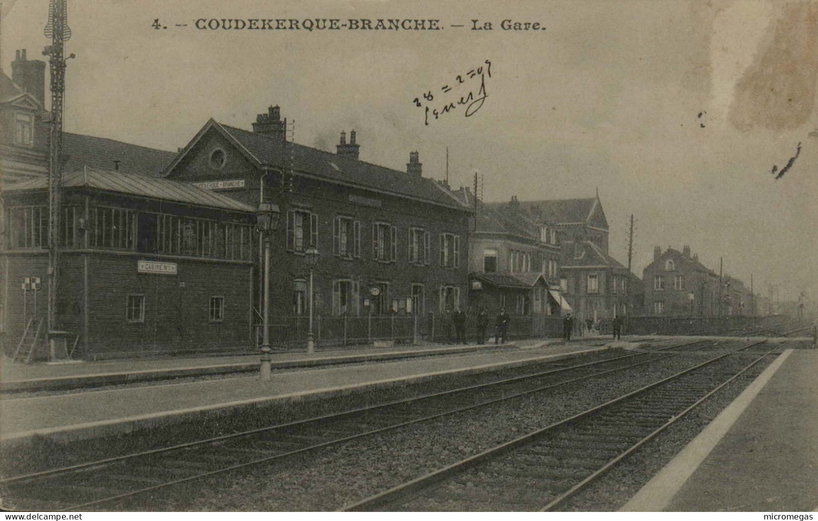 59 - COUDEKERQUE-BRANCHE - La Gare - Coudekerque Branche