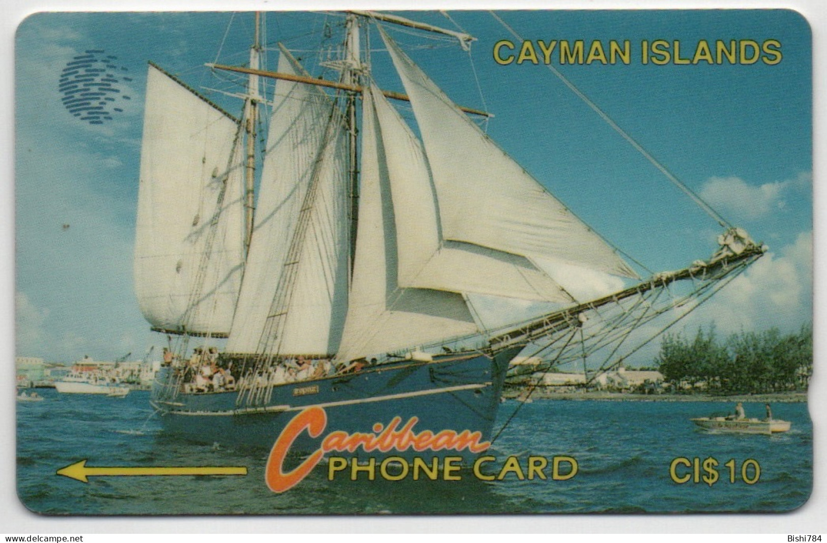 Cayman Islands - Sail Ship - 8CCIB - Kaaimaneilanden