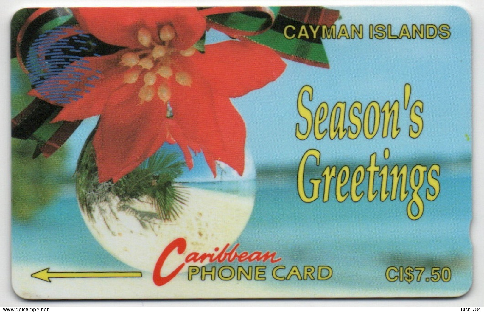 Cayman Islands - Seasons Greetings - 4CCIA - Kaimaninseln (Cayman I.)