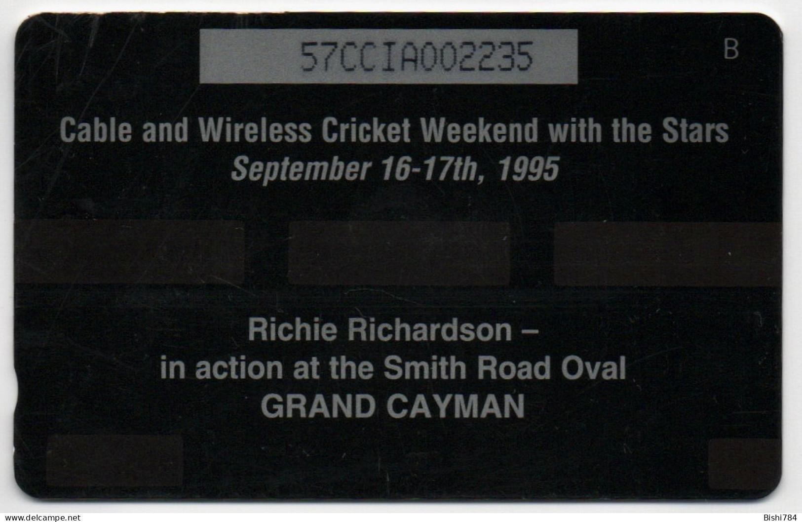 Cayman Islands - Richie Richardson - 57CCIA (control Italicized) - Iles Cayman