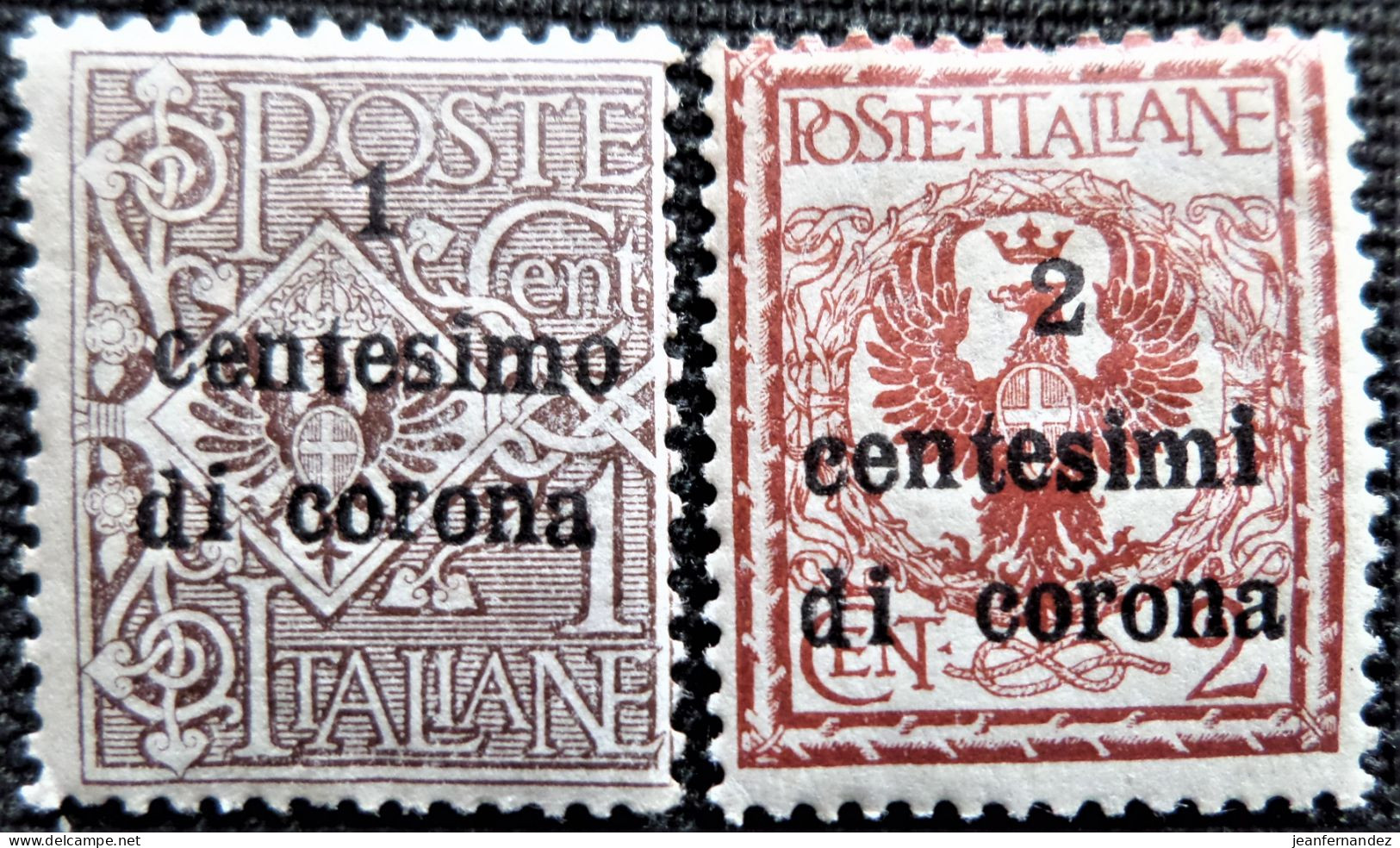 Italie  Occupation Italienne (1re GM) 1919  Trentin & Trieste Y&T  N° 1 Et 2 Neuf Charnière - Trentino & Triest