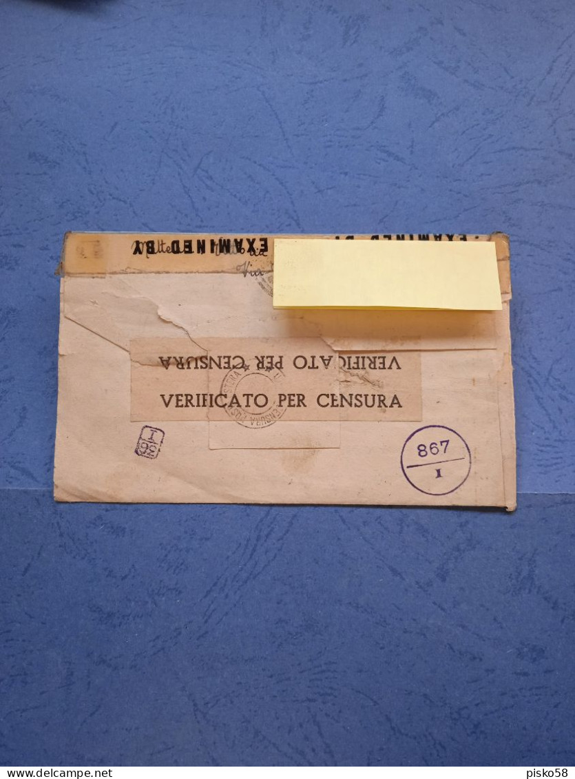 Posta Aerea Prigionieri Di Guerra-fp-1943 - Prison