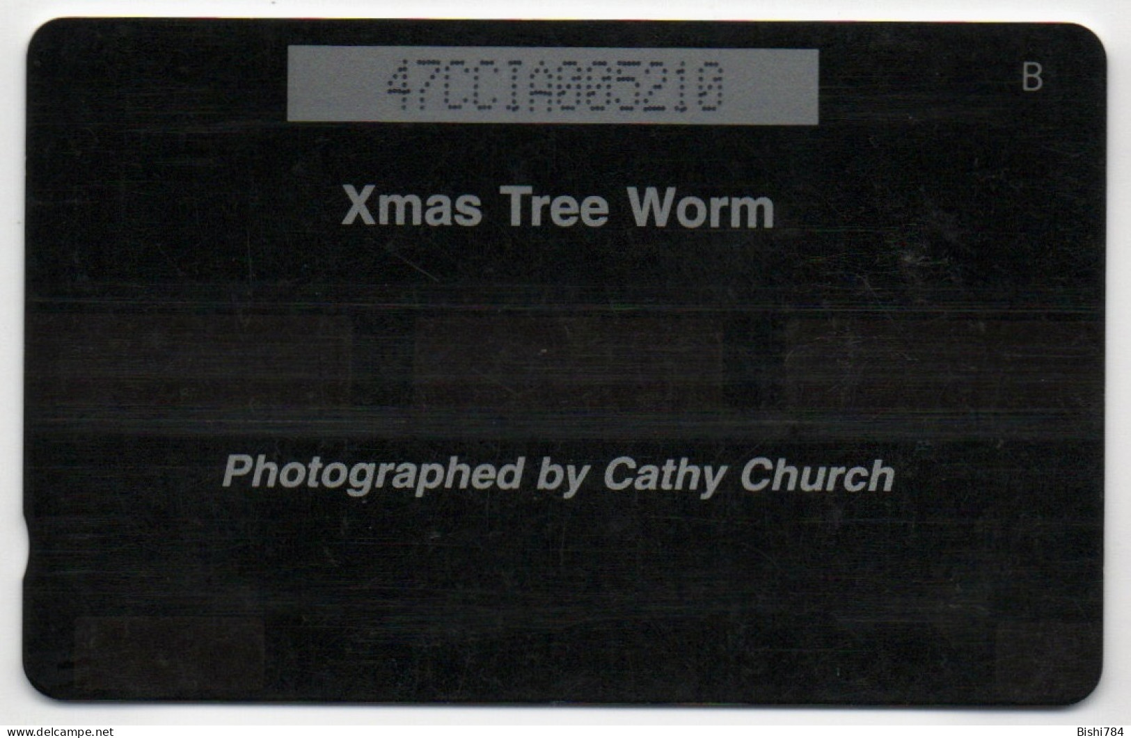 Cayman Islands - Xmas Tree Worm - 47CCIA (with Ø) - Iles Cayman