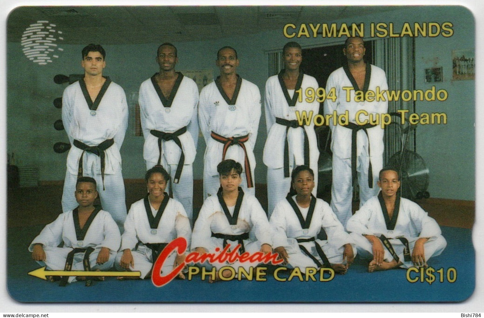 Cayman Islands - Taekwondo Team - 9CCIA (bright Card) - Kaaimaneilanden
