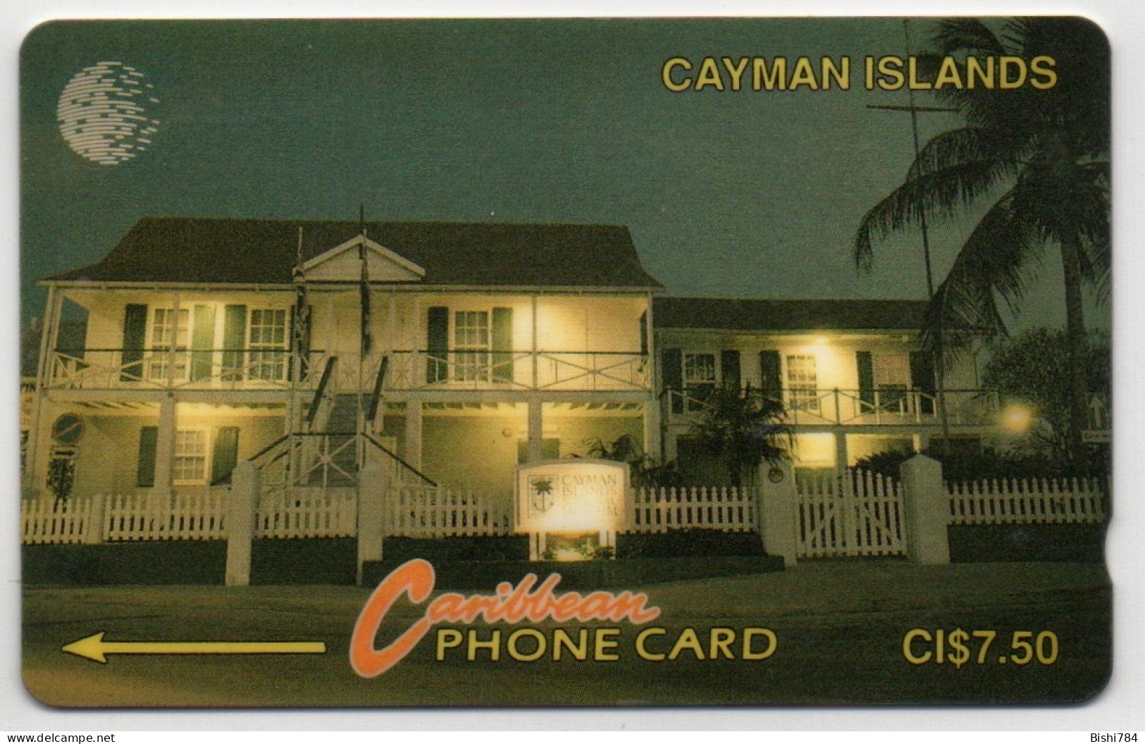 Cayman Islands - Cayman House - 6CCIC (White Control Background) - Kaaimaneilanden