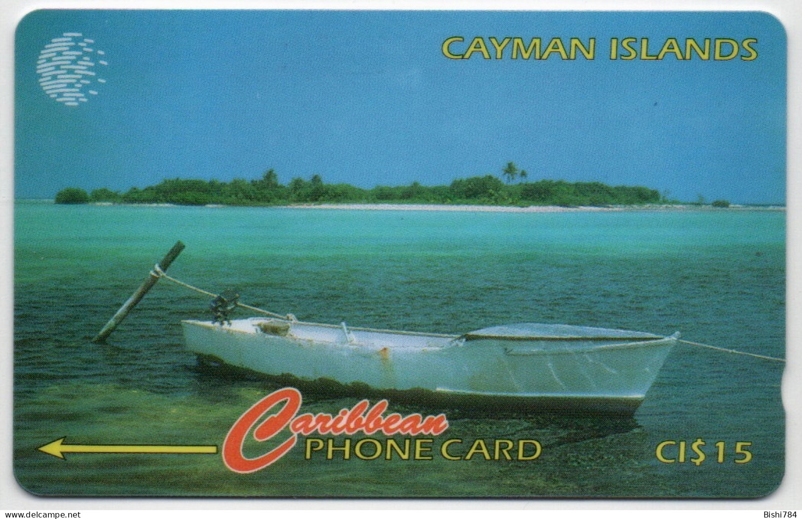 Cayman Islands - Owen Island - 163CCIG (italic Slanted Right) - Iles Cayman