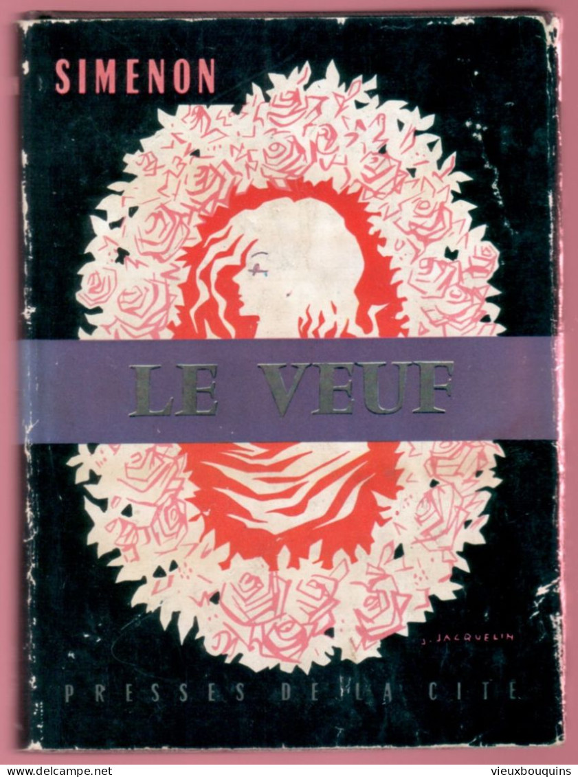 LE VEUF (G. Simenon) 1959 - Belgische Schrijvers