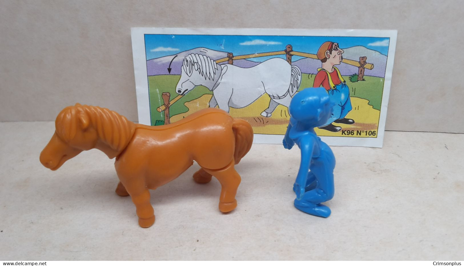 1996 Ferrero - Kinder Surprise - K96 106 - Kicking Horse + BPZ - Monoblocs