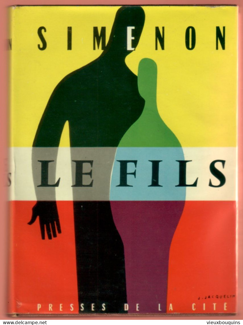 LE FILS (G. Simenon) 1957 - Auteurs Belges