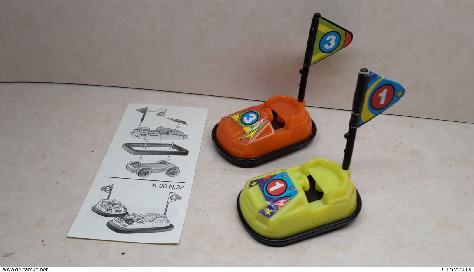 1996 Ferrero - Kinder Surprise - K96 32 - Autoscooter 1 & 3 + BPZ - Monoblocs