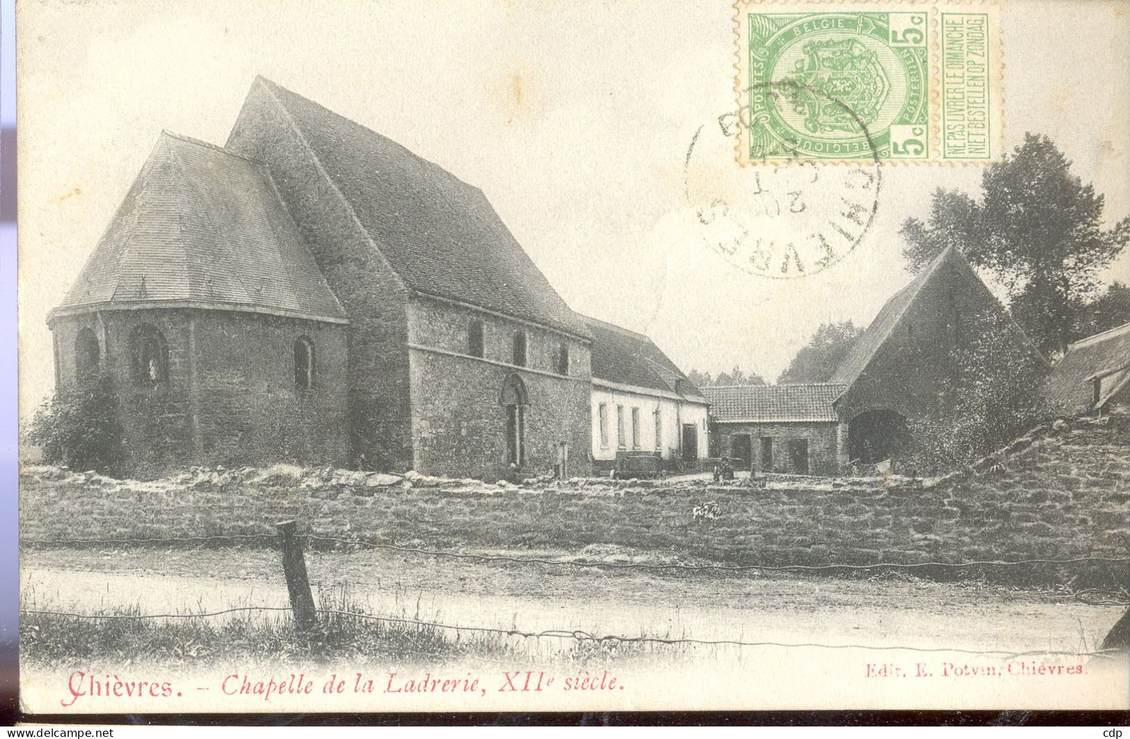 Cpa Chièvres   1909 - Chièvres