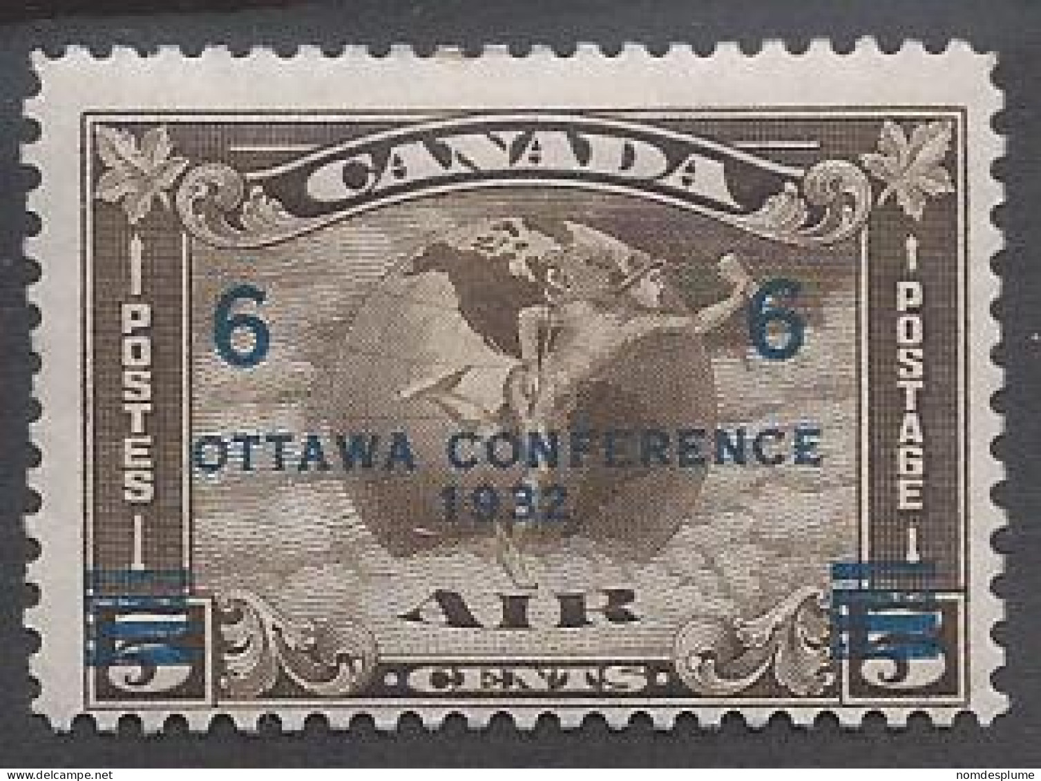 15168) Canada 1932 Airmail Ottawa Mint Hinged - Aéreo