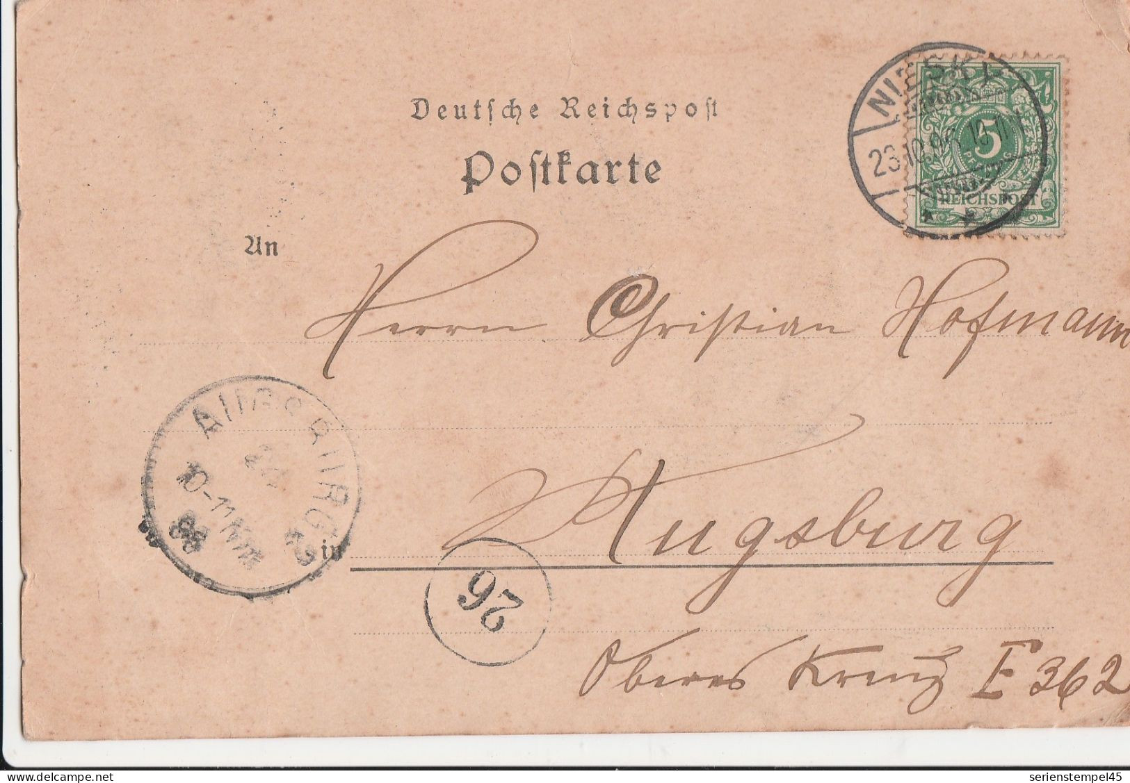 Ak Gruss Aus Niesky 5 Ansichten  1896 Knabenanstalt - Niesky