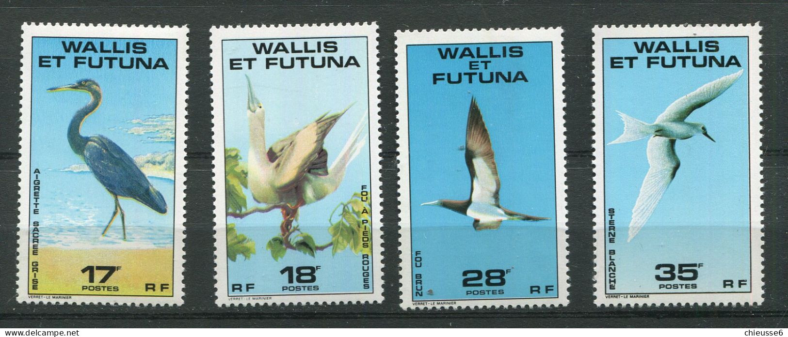 Wallis Et Futuna ** N° 217 à 219  -  Oiseaux - Ungebraucht