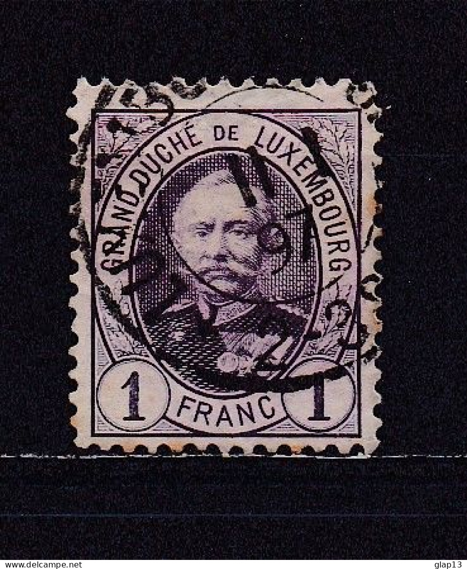 LUXEMBOURG 1891 TIMBRE N°66 OBLITERE ADOLPHE PREMIER - 1891 Adolphe De Face