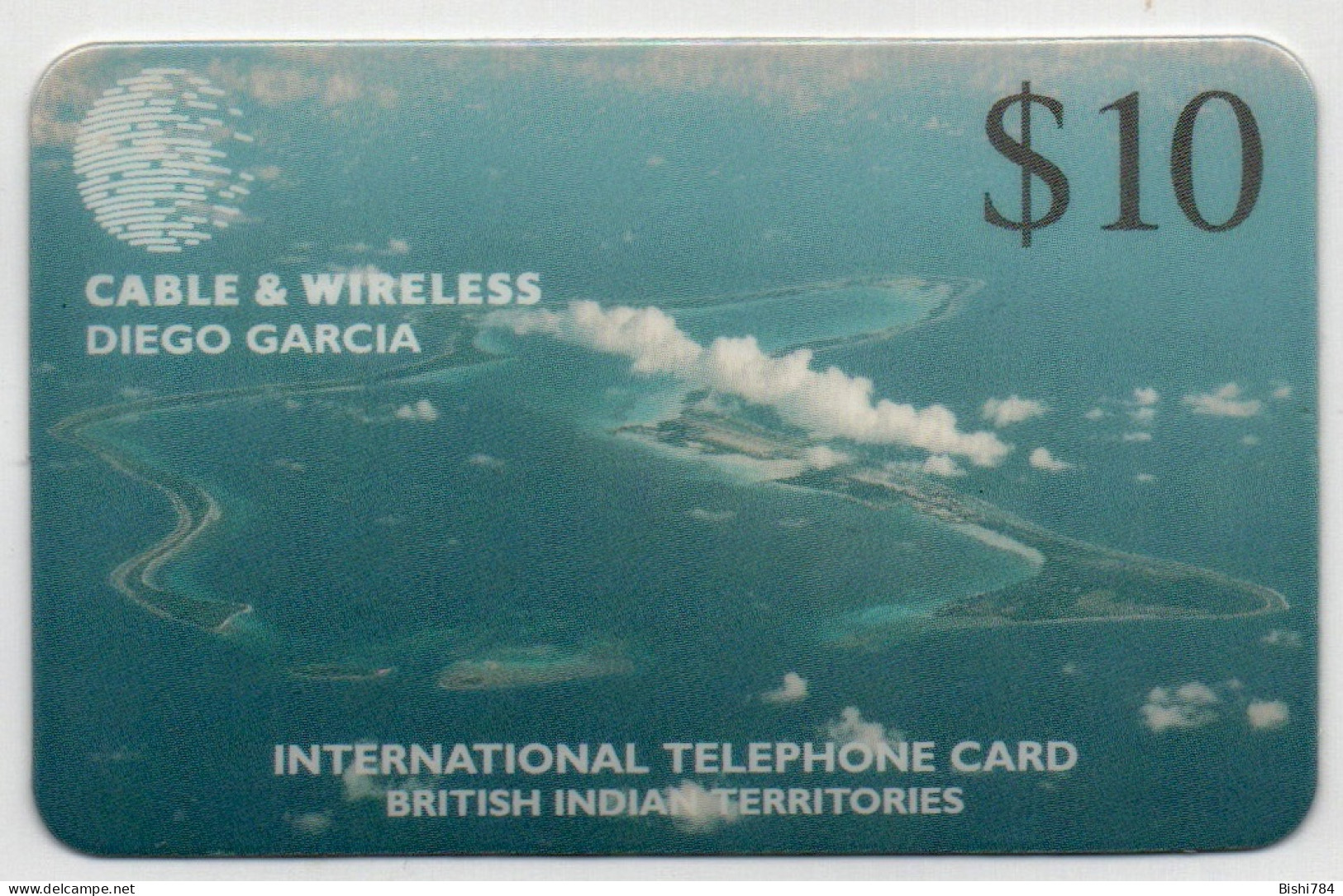 Diego Garcia - View Of Diego Garcia $10 - D0009 (MINT) - Diego-Garcia