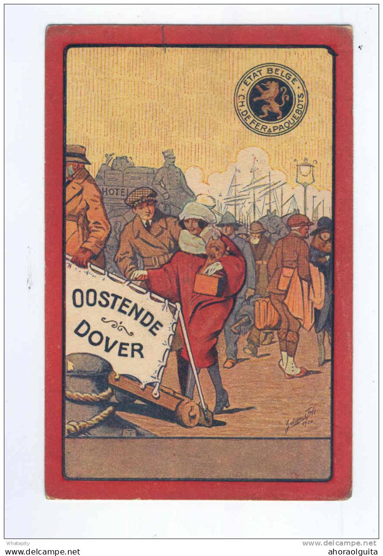 Entier Postal Carte Paquebot Les Voyageurs - Type Albert 15 à 30 C Neuve  --  B2/865 - Bootkaarten
