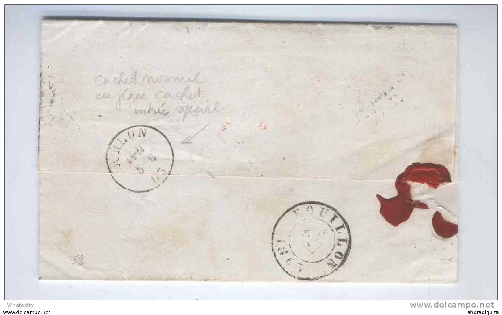 Lettre France Paire TP 22 PARIS 1863 Vers BOUILLON - Entrée Belge Par ARLON (PEU COMMUN)  --  B5/657 - Grenzübergangsstellen