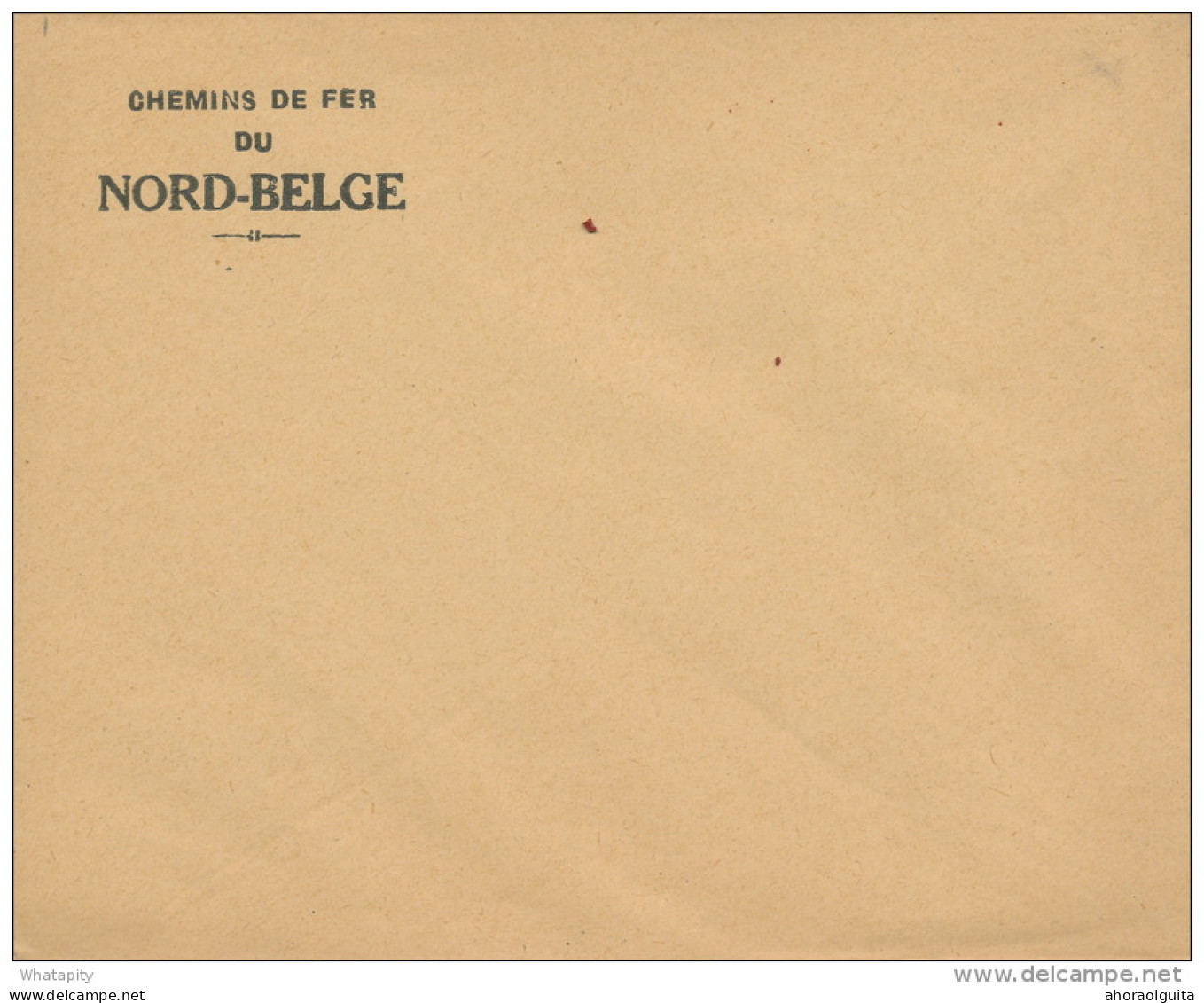 Ligne Privée NORD BELGE - Enveloppe Brune Neuve   --  UU006 - Nord Belge