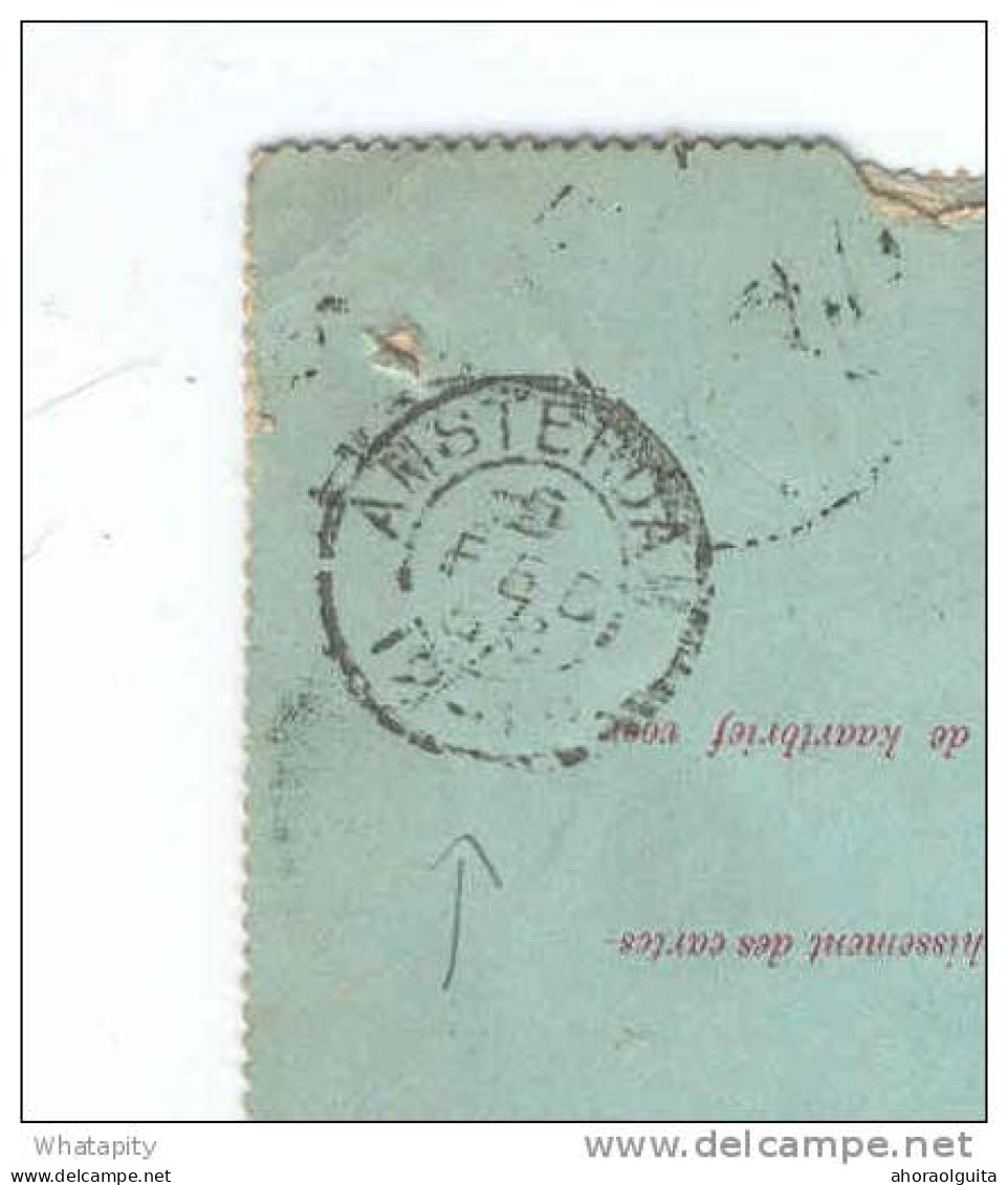 Carte-Lettre Type TP 30 + TP 46 Simple Cercle LIEGE 1886 Vers AMSTERDAM NL - TARIF PREFERENTIEL  --  B7/265 - Letter-Cards