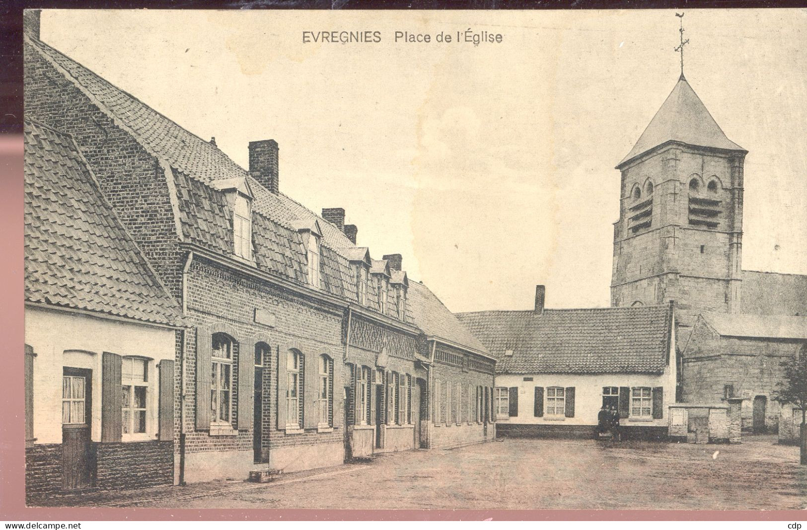 Cpa Evregnies  1924 - Estaimpuis