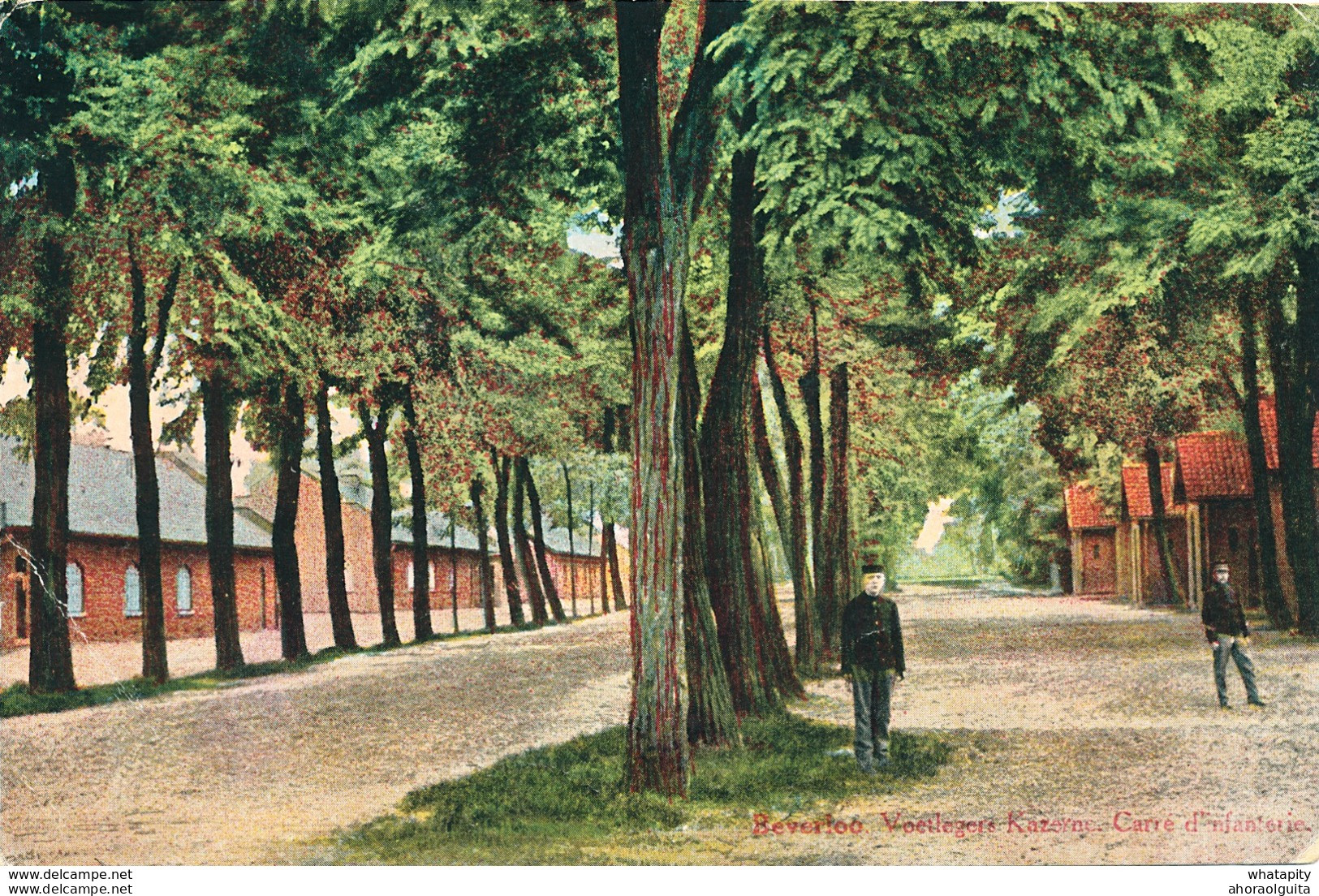 YY519 - Carte-Vue Beverloo En Franchise Militaire - Griffe De FORTUNE BOURG LEOPOLD 1919 Vers RELAIS à Etoiles MILLEN - Foruna (1919)