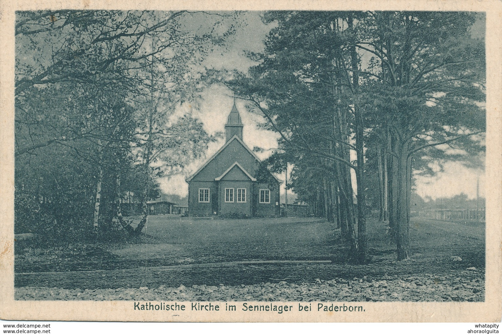 638/27 -  Carte-Vue Du Prisonnier Civil Smets Au SENNE Lager PADERBORN 1916 Vers HERVE - Censures Du Camp - Prigionieri