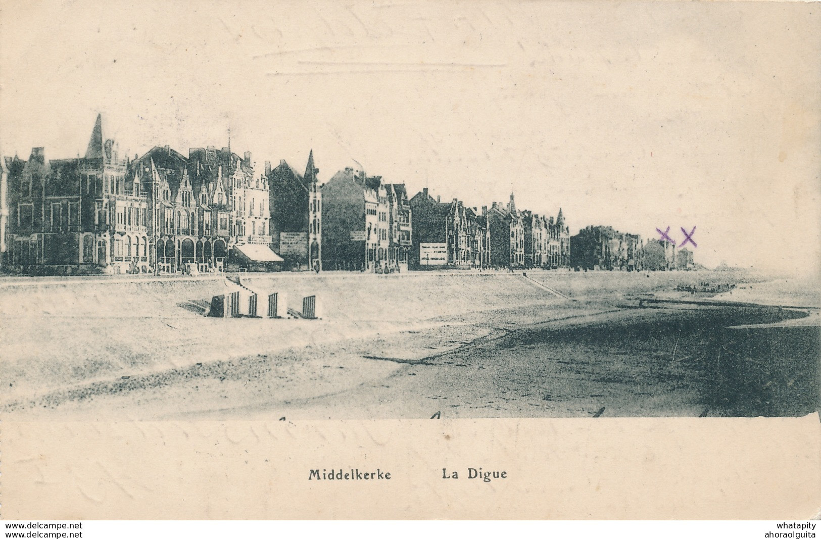 465/27 -- Carte-Vue De MIDDELKERKE Cachet Feldpostexp. Des 2 MARINE-DIV B 1917 Vers BREMEN Allemagne - Deutsche Armee