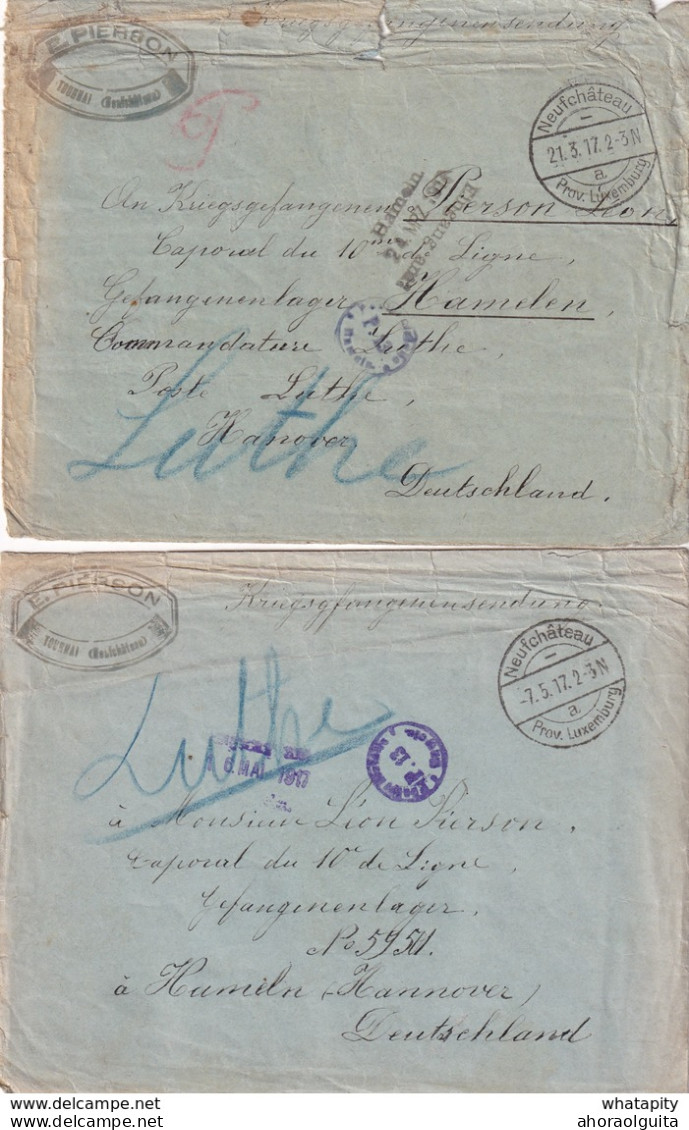 DDW783 - Petite Archive De 26 Lettres/cartes Vers Le Caporal Pierson , Prisonnier En Allemagne (fin 1914 - Fin 1918). - Prisioneros