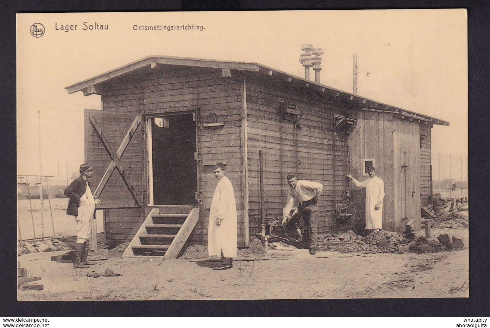 DDZ 651 - Lager SOLTAU Camp - Carte Neuve Ontsmettingsinrichting/Local De Désinfection - Edition Nels - Prisonniers