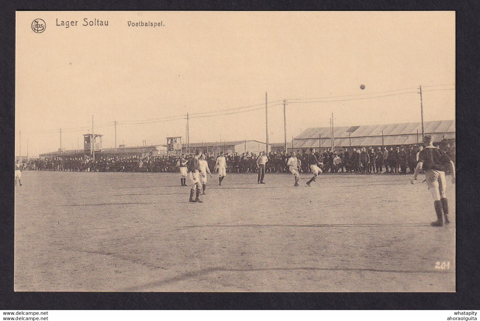 DDZ 652 - Lager SOLTAU Camp - Carte Neuve Voetbalspel/Football - Edition Nels - Prisoners