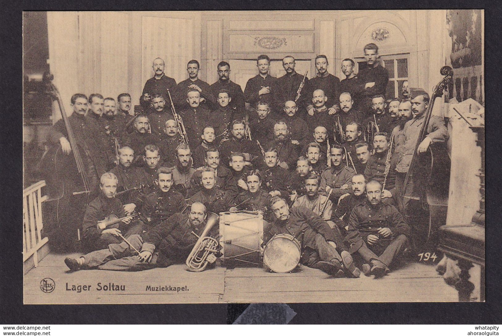 DDZ 653 - Lager SOLTAU Camp - Carte Neuve Musiekkapel/ Orchestre Musical - Edition Nels - Prisonniers
