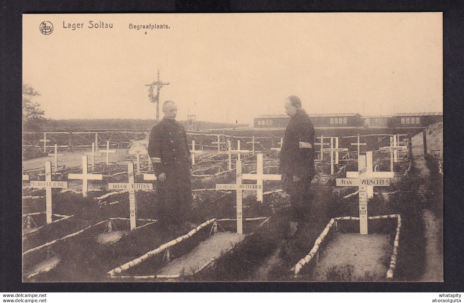 DDZ 646 - Lager SOLTAU Camp - Carte Neuve Begraafplaats/Cimetière - Edition Nels - Krijgsgevangenen