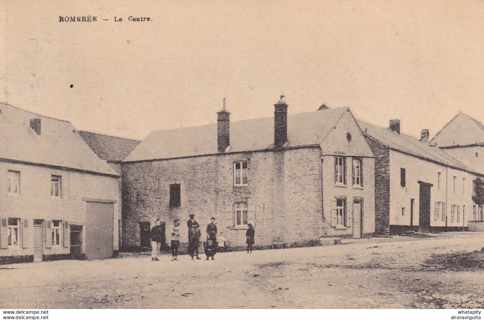 DDX978 -  TB Carte-Vue ROMEREE - Griffe Chemin De Fer De CHIMAY - TP Houyoux NAMUR 1925 Vers SOSOYE - Autres & Non Classés