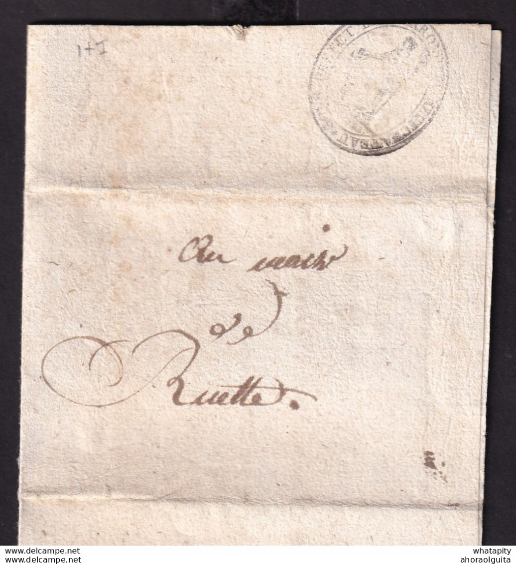 DDCC 807 - Document IMPRIME - NEUFCHATEAU An 10 Vers Le Maire De RUETTE - Signé Le Sous-préfet Collard - 1794-1814 (Periodo Francese)