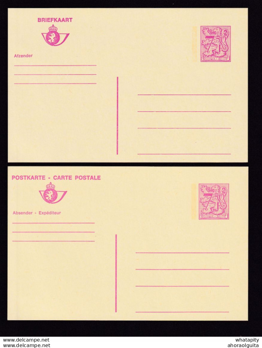 DDBB 204 - 5 X Entier Carte Postale 7 F 50 - COMPLET Catalogue SBEP 191 I à V - Fraicheur Postale - Cartes Postales 1951-..