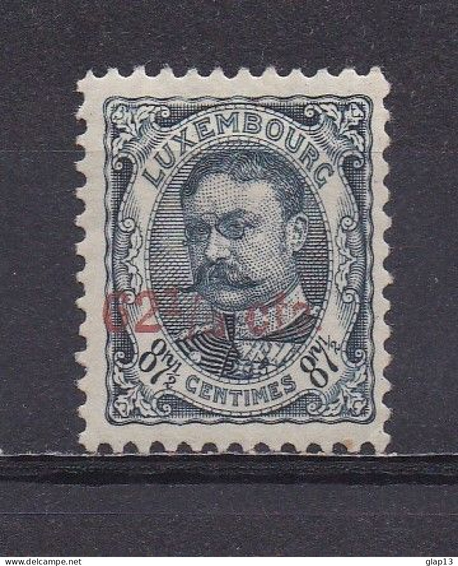 LUXEMBOURG 1906 TIMBRE N°86 NEUF AVEC CHARNIERE GUILLAUME IV - 1906 Wilhelm IV.