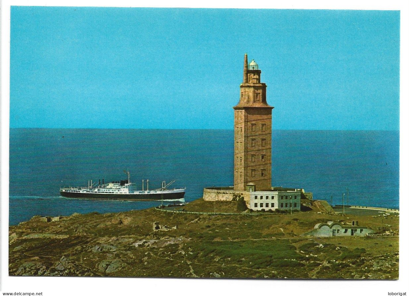 FARO TORRE DE HERCULES / TOWER OF HERCULES.- LA CORUÑA / GALICIA.- ( ESPAÑA ) - La Coruña