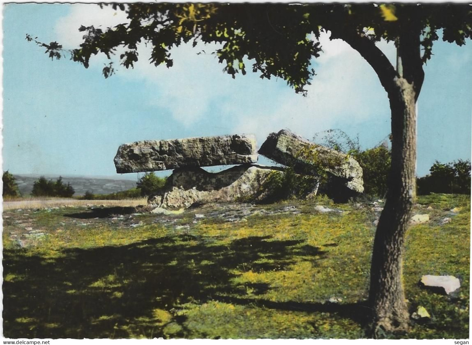 VAOUR   LE DOLMEN   ANNEE 1973 - Vaour