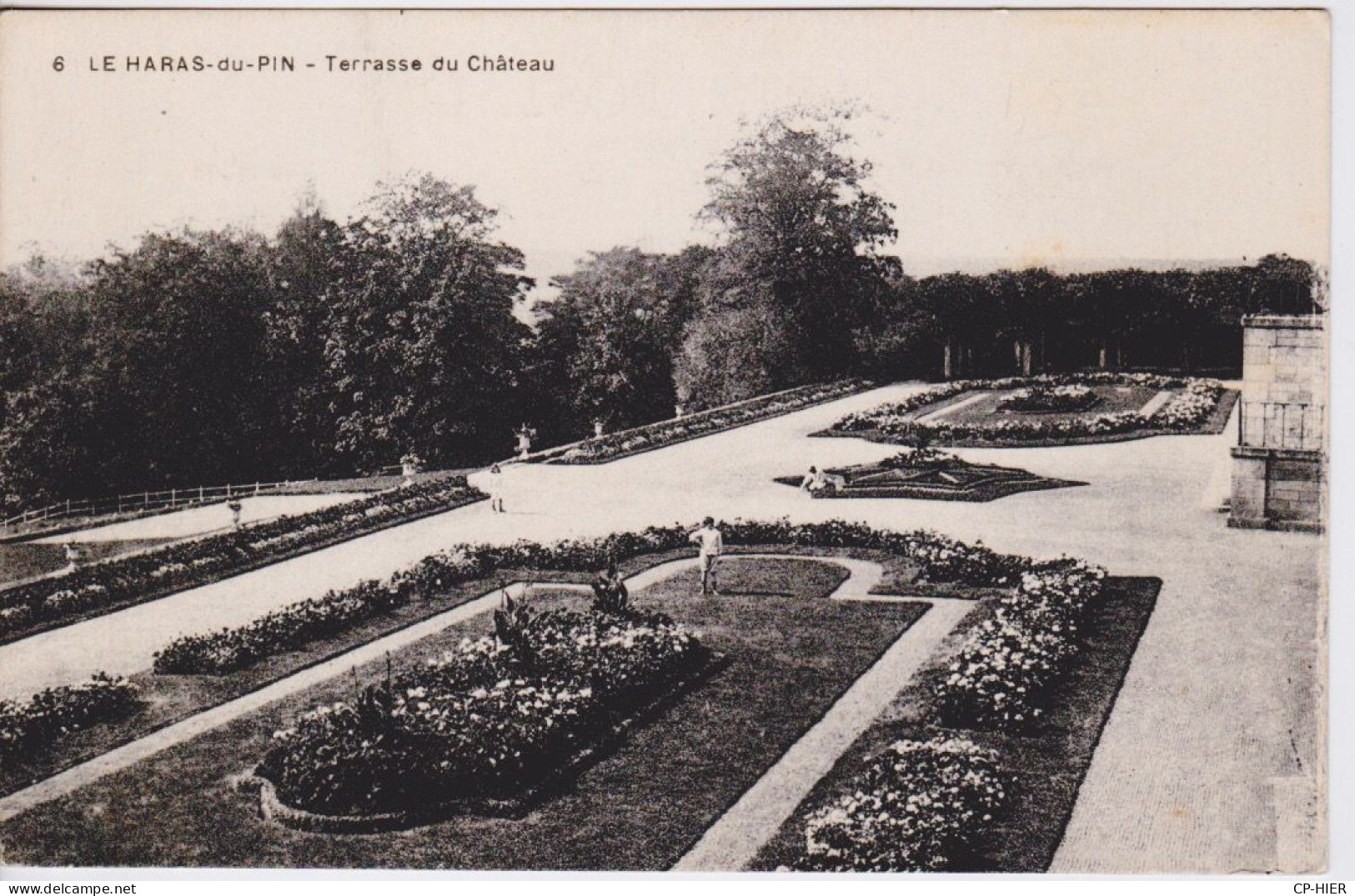 61 - ORNE - EXMES - LE HARAS DU PIN - TERRASSE DU CHATEAU DU PIN AUX HARAS - Exmes