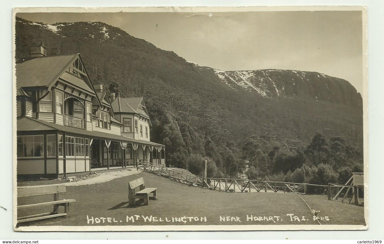 HOTEL MT. WELLINGTON - NEAR HOBART TASMANIA  - VIAGGIATA  FP - Hobart