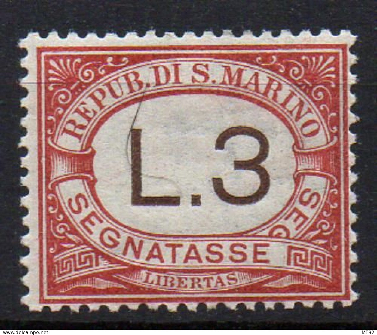 San Marino (Tasas) Nº 25 - Timbres-taxe