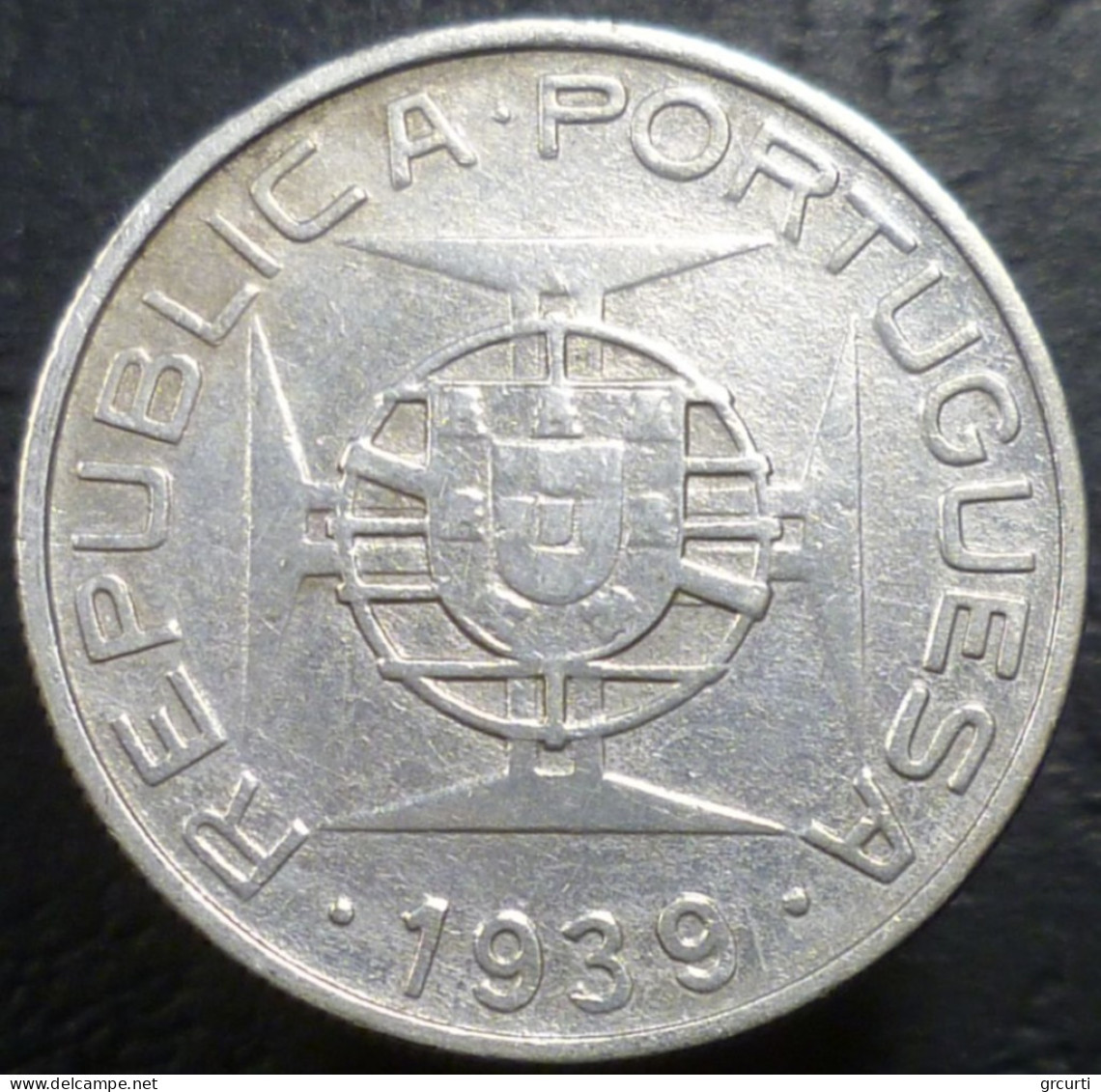 Sao Tomé E Principe - 5 Escudos 1939 - KM# 6 - São Tomé Und Príncipe