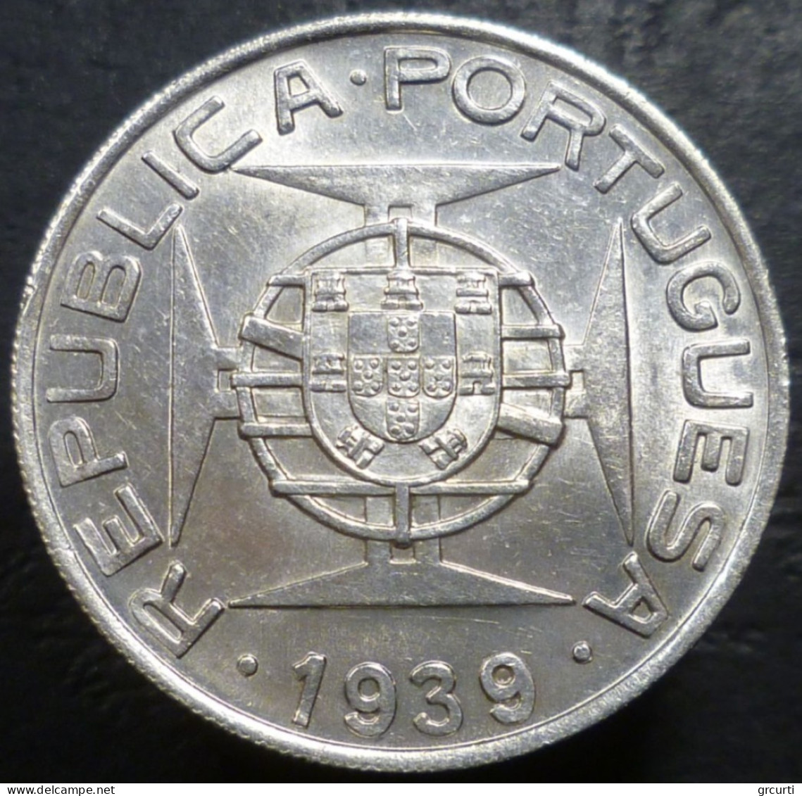 Sao Tomé E Principe - 10 Escudos 1939 - KM# 7 - Sao Tome En Principe