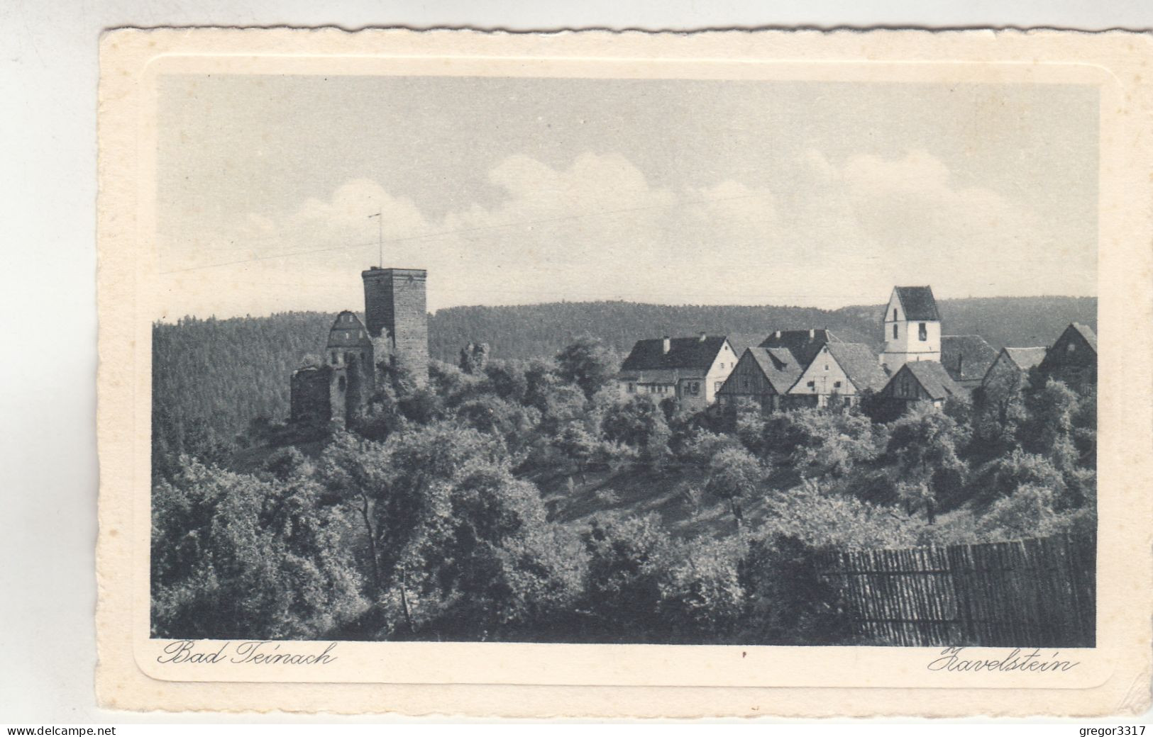 C9090) BAD TEINACH - Zavelstein - _- Passepartout AK - Bad Teinach